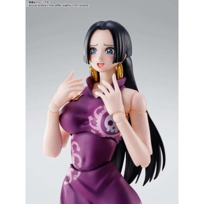 BANDAI ONE PIECE BOA HANCOCK MARINEFORD S.H. FIGUARTS SERIES ACTION FIGURE