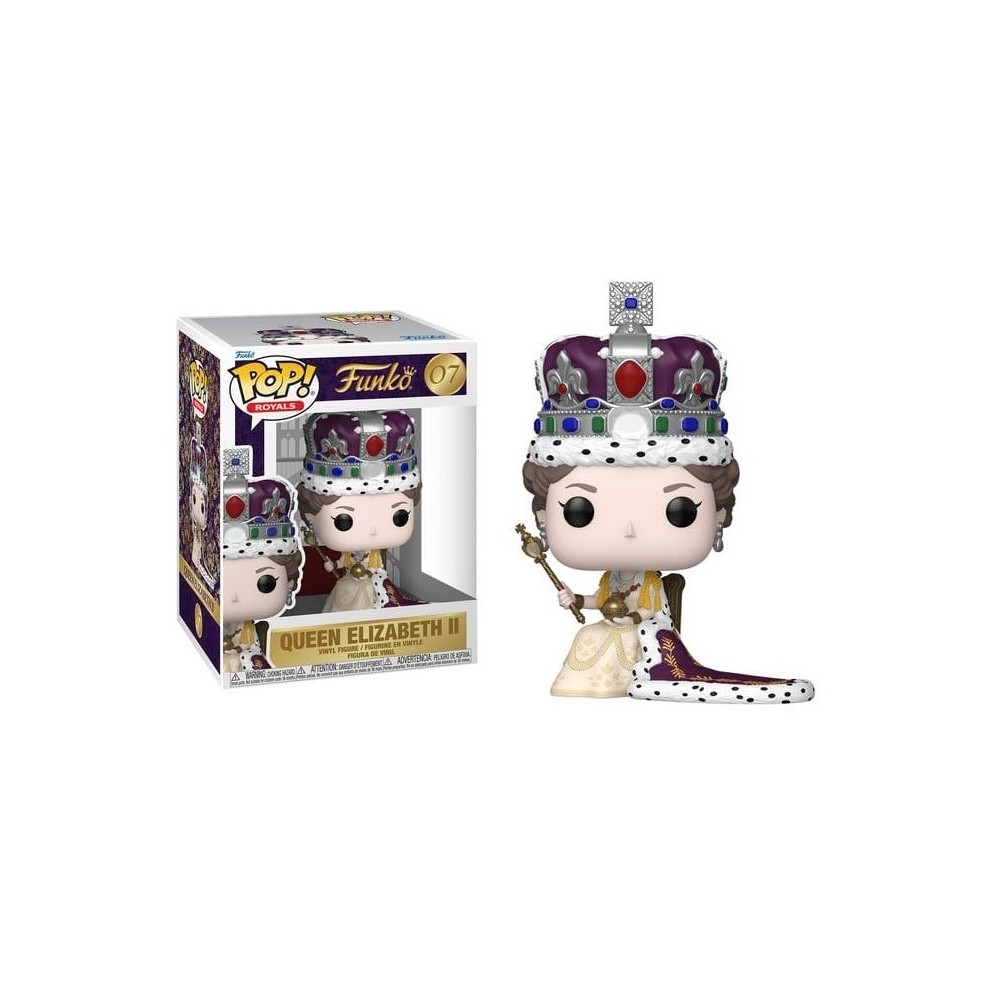 FUNKO FUNKO POP! QUEEN ELIZABETH II BOBBLE HEAD FIGURE