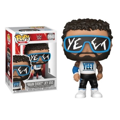 FUNKO POP! WWE MAIN EVENT JEY USO BOBBLE HEAD FIGURE FUNKO