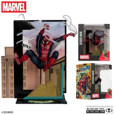 MC FARLANE MARVEL COLLECTION PVC STATUE SPIDER-MAN (SPIDER-MAN 6) 1/10 SCALE STATUE FIGURE