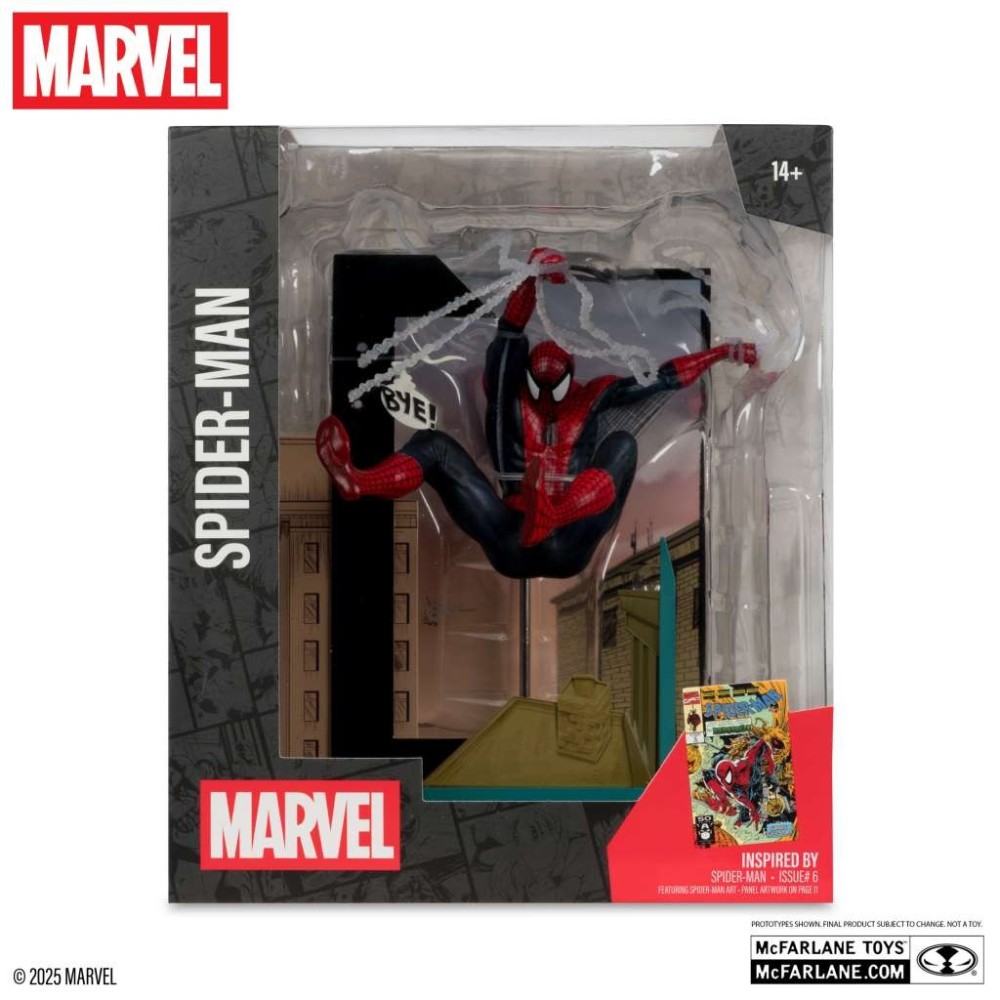MARVEL COLLECTION PVC STATUE SPIDER-MAN (SPIDER-MAN 6) 1/10 STATUA FIGURE MC FARLANE