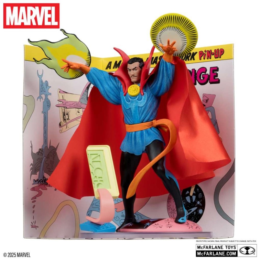 MARVEL COLLECTION PVC STATUE DOCTOR STRANGE (STRANGE TALES 128) 1/10 STATUA FIGURE MC FARLANE