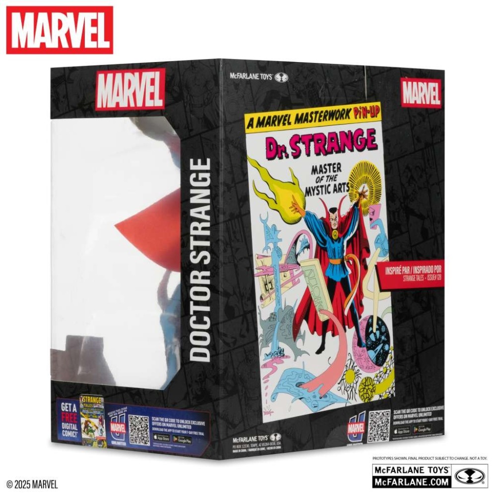 MARVEL COLLECTION PVC STATUE DOCTOR STRANGE (STRANGE TALES 128) 1/10 STATUA FIGURE MC FARLANE