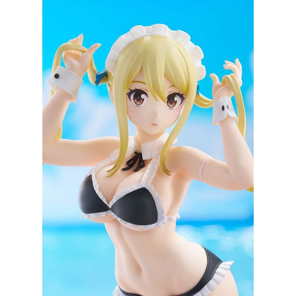 GOOD SMILE COMPANY FAIRY TAIL LUCY HEARTFILIA VIRGO BEACH QUEENS POP UP PARADE L SIZE STATUE FIGURE