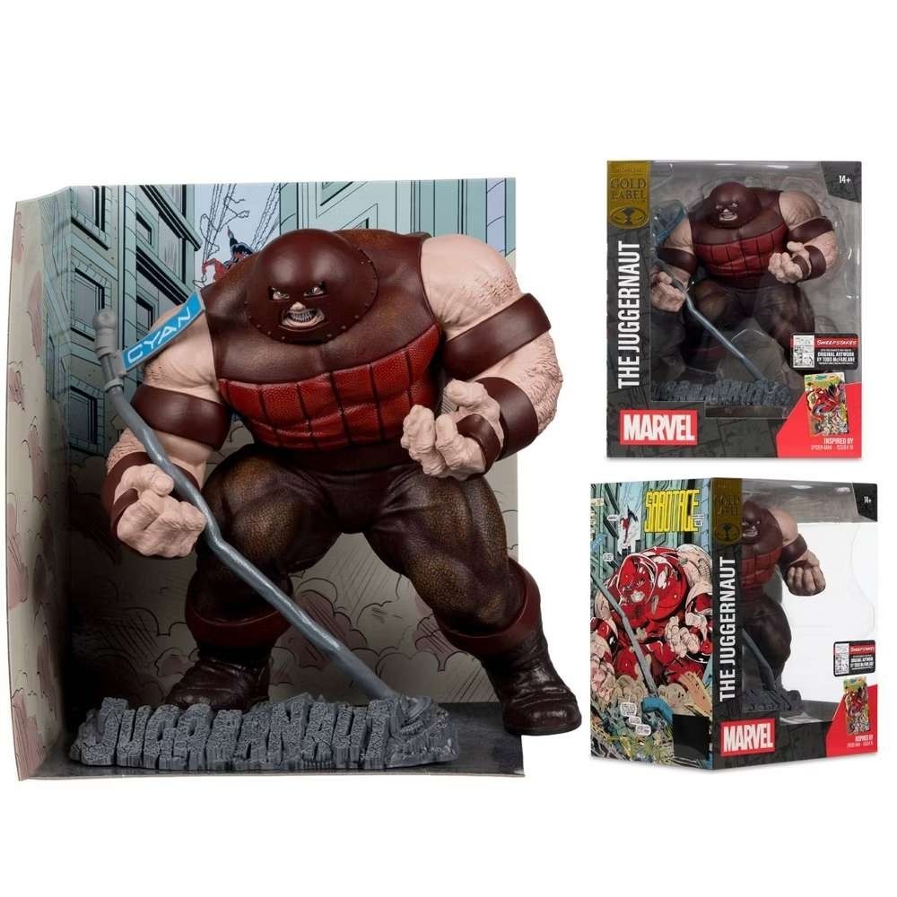 MC FARLANE MARVEL COLLECTION PVC STATUE JUGGERNAUT (SPIDER-MAN 16) 1/10 SCALE STATUE FIGURE
