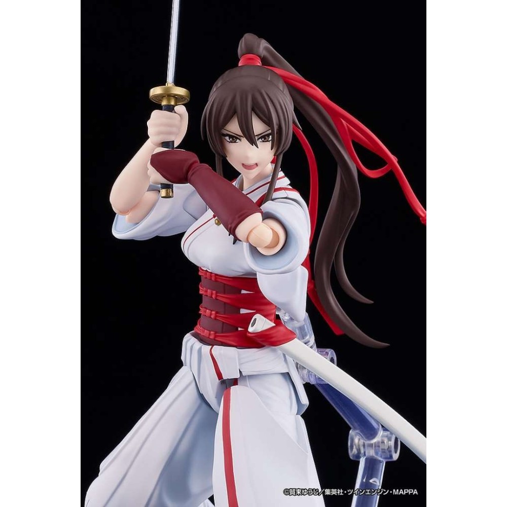 GOOD SMILE COMPANY HELL'S PARADISE YAMADA ASAEMON SAGIRI FIGMA SERIES PVC ACTION FIGURE