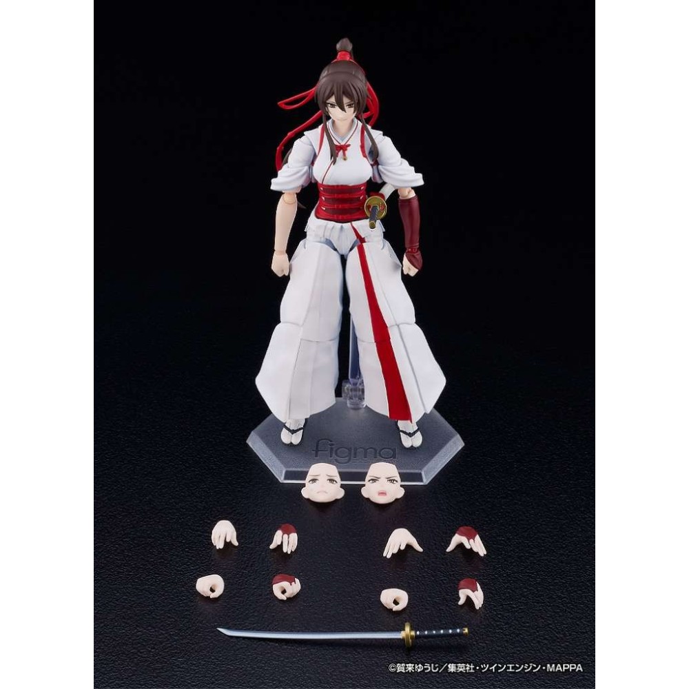 GOOD SMILE COMPANY HELL'S PARADISE YAMADA ASAEMON SAGIRI FIGMA SERIES PVC ACTION FIGURE