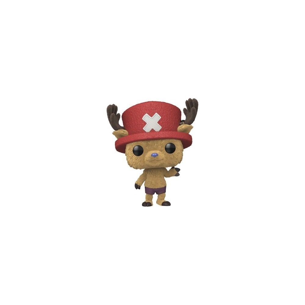 FUNKO FUNKO POP! TELEVISION ONE PIECE NETFLIX TONY TONY CHOPPER FLOCKED BOBBLE HEAD FIGURE