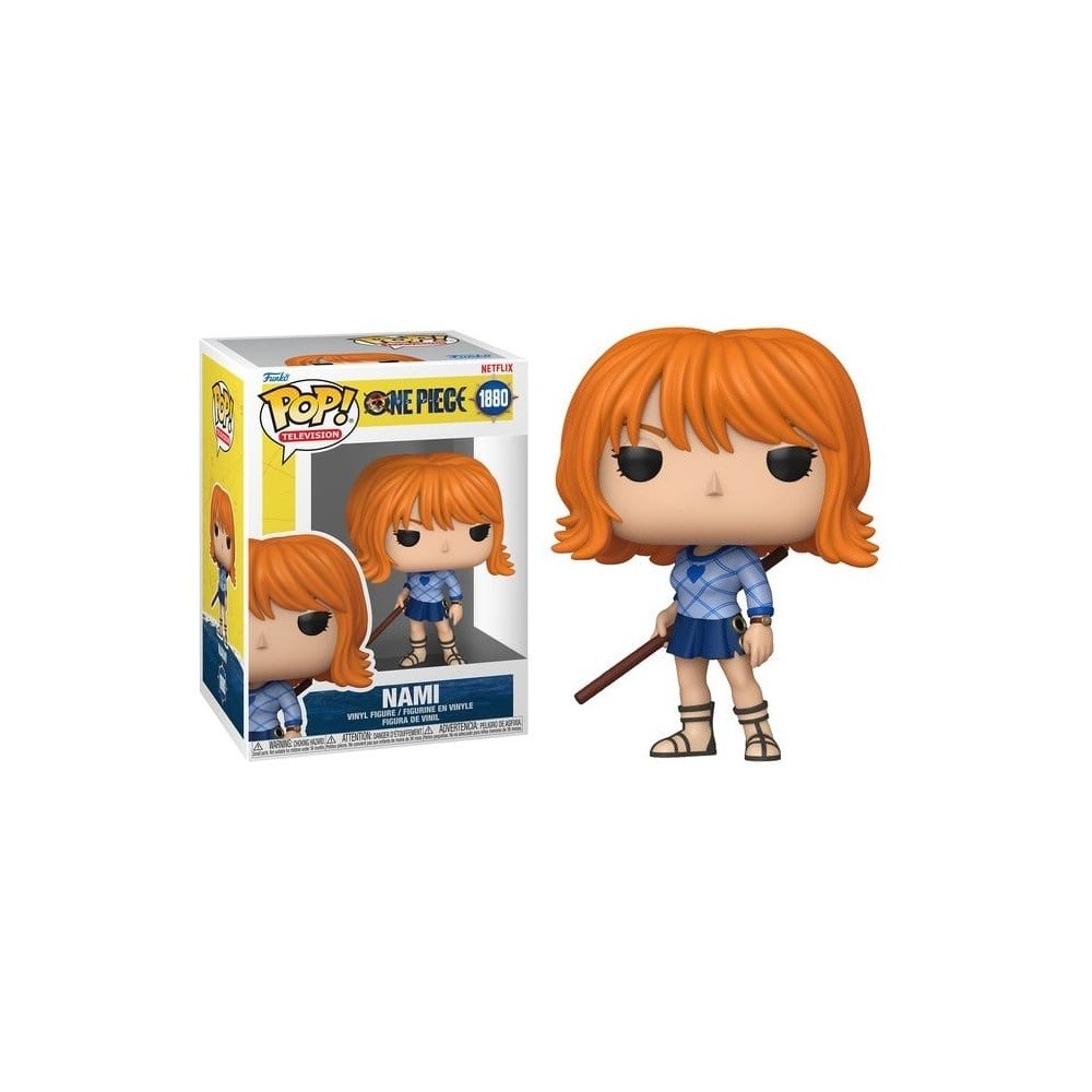 FUNKO POP! ONE PIECE NETFLIX NAMI BOBBLE HEAD FIGURE FUNKO