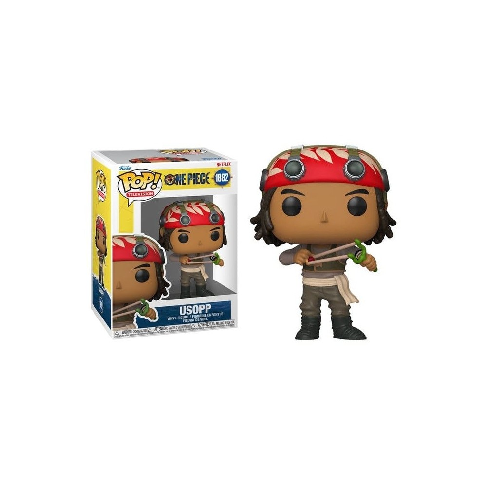 FUNKO POP! ONE PIECE NETFLIX USOPP BOBBLE HEAD FIGURE FUNKO