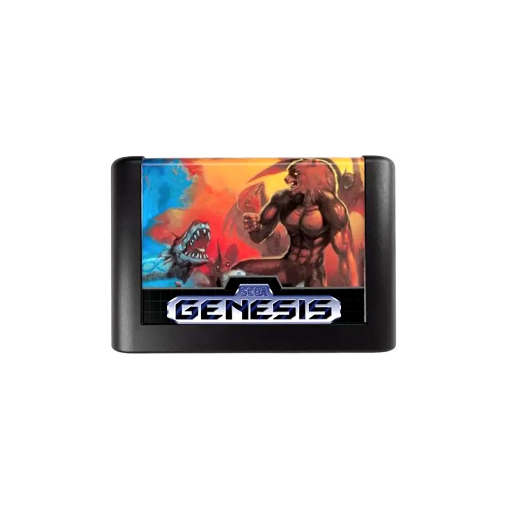 CONSOLE HEROES SEGA MEGA DRIVE ALTERED BEAST DIORAMA REPLICA CARTUCCIA