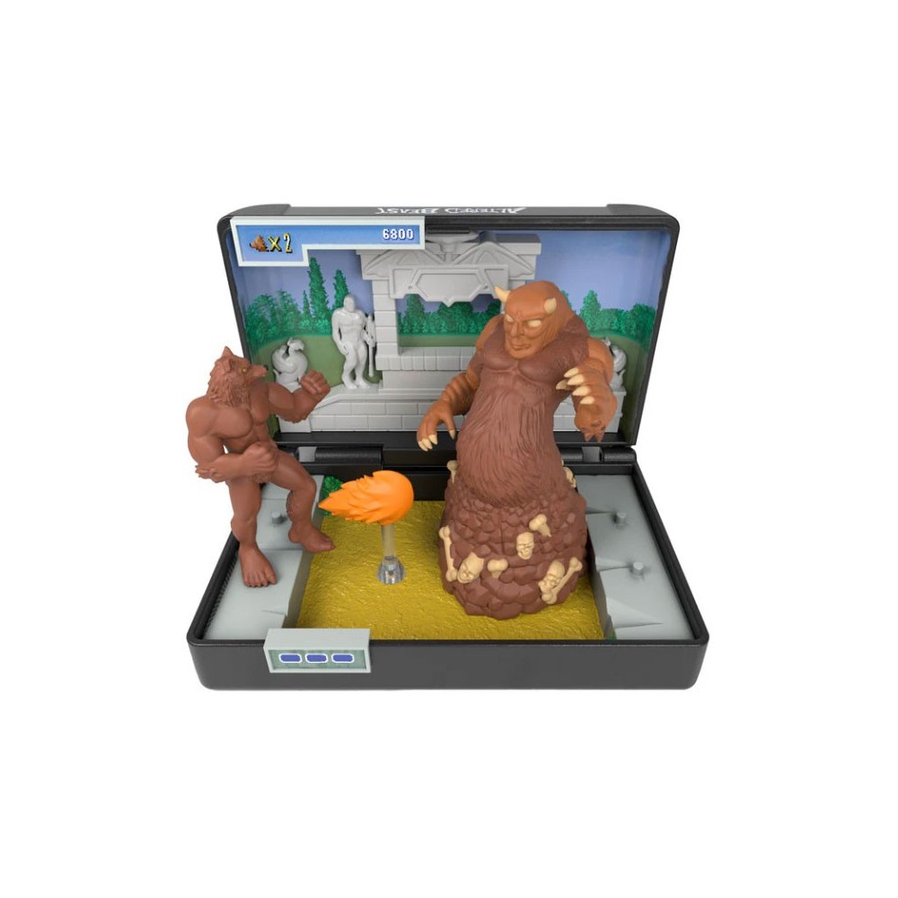 CONSOLE HEROES SEGA MEGA DRIVE ALTERED BEAST DIORAMA REPLICA CARTUCCIA