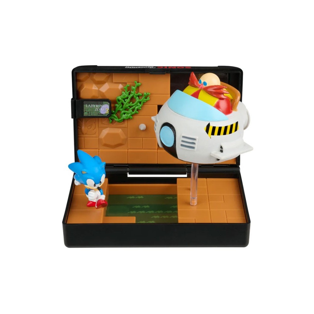 CONSOLE HEROES SEGA MEGA DRIVE SONIC SUPERVILLAIN BUNDLE DIORAMA