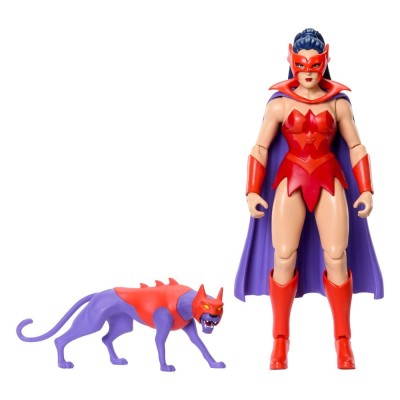 MASTERS OF THE UNIVERSE ORIGINS CATRA CARTOON ACTION FIGURE MATTEL