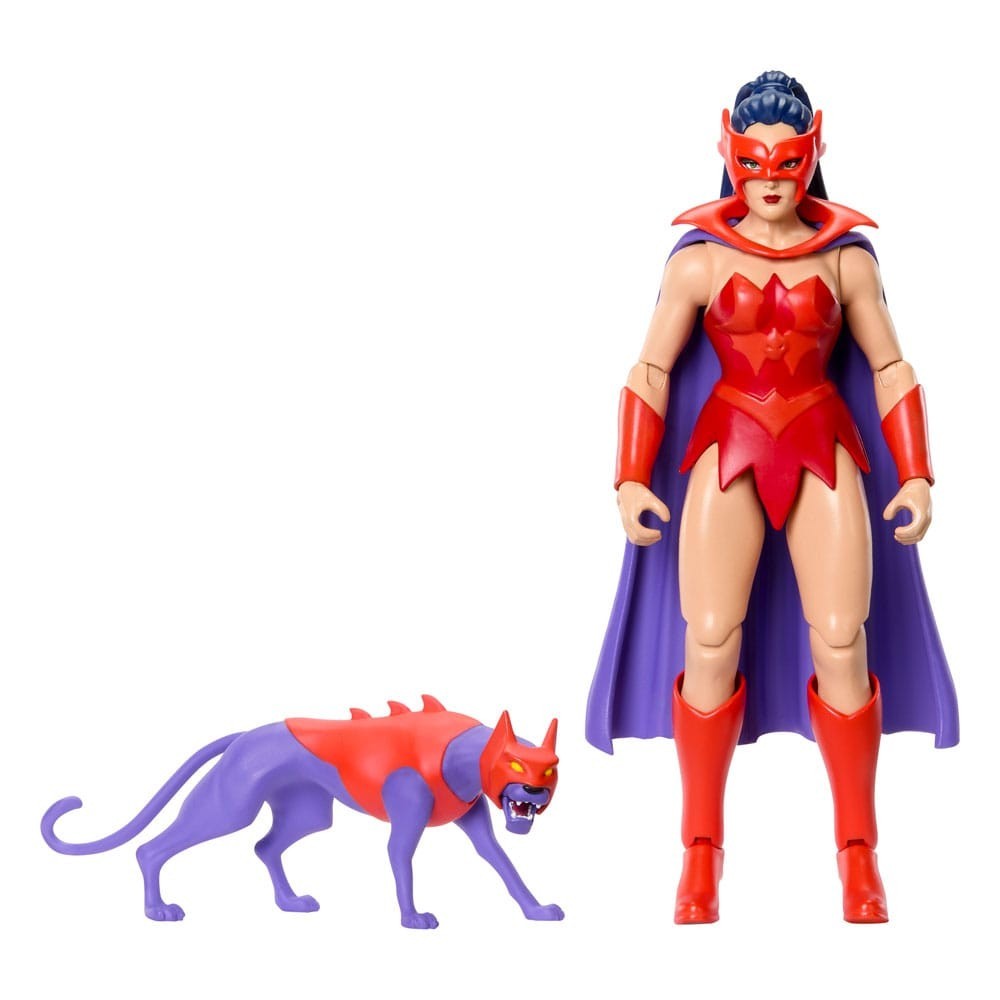 MASTERS OF THE UNIVERSE ORIGINS CATRA CARTOON ACTION FIGURE MATTEL