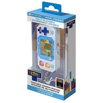 MY ARCADE PIXEL POCKET TETRIS ARCADE GAME KEYRING