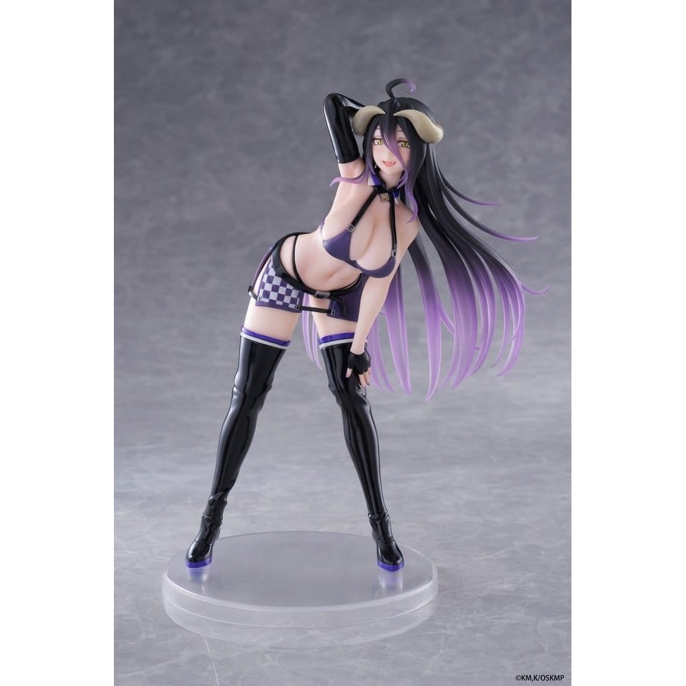 TAITO OVERLORD COREFUL ALBEDO GRID GIRL VERSION STATUE FIGURE