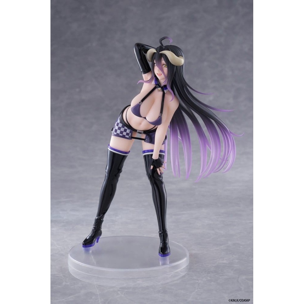 TAITO OVERLORD COREFUL ALBEDO GRID GIRL VERSION STATUE FIGURE