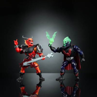 MASTERS OF THE UNIVERSE X STRANGER THINGS HORDAK & HELLFIRE-MAN ACTION FIGURE MATTEL