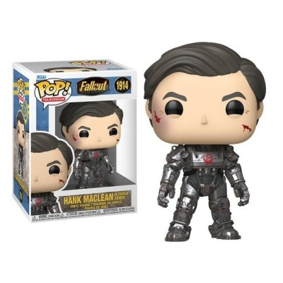 FUNKO FUNKO POP! TELEVISION FALLOUT HANK MACLEAN IN POWER ARMOR BOBBLE HEAD FIGURE
