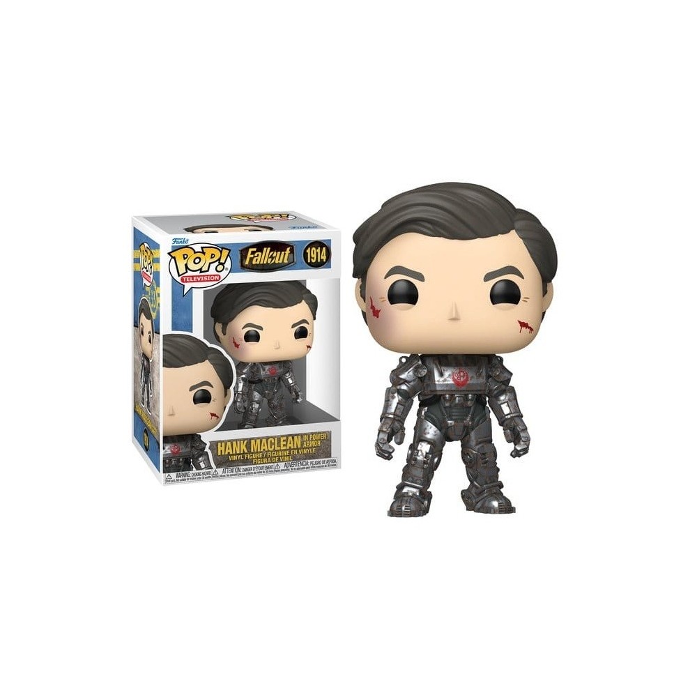 FUNKO POP! FALLOUT HANK MACLEAN IN POWER ARMOR BOBBLE HEAD FIGURE FUNKO
