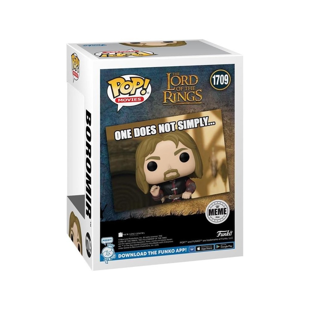 FUNKO POP! THE LORD OF THE RINGS - BOROMIR MEME BOBBLE HEAD KNOCKER FUNKO