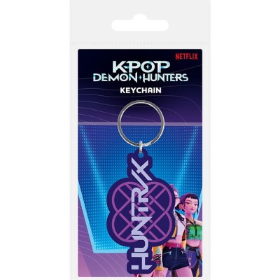 K-POP DEMON HUNTERS HUNTRIX LOGO PORTACHIAVI PYRAMID INTERNATIONAL