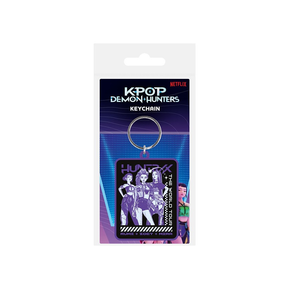 K-POP DEMON HUNTERS HUNTRIX GROUP PORTACHIAVI PYRAMID INTERNATIONAL