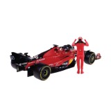 BBURAGO FERRARI SF-23 WITH CHARLES LECLERC DIE CAST METAL 1/24 MODEL REPLICA