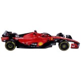 BBURAGO FERRARI SF-23 CON CHARLES LECLERC DIE CAST METAL 1/24 MODEL REPLICA