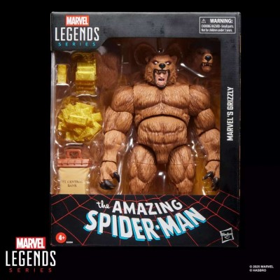MARVEL LEGENDS GRIZZLY THE AMAZING SPIDER-MAN ACTION FIGURE HASBRO