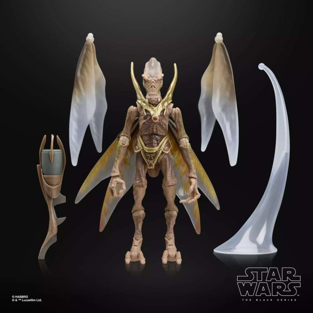 HASBRO STAR WARS THE BLACK SERIES GEONOSIAN WARRIOR PVC ACTION FIGURE