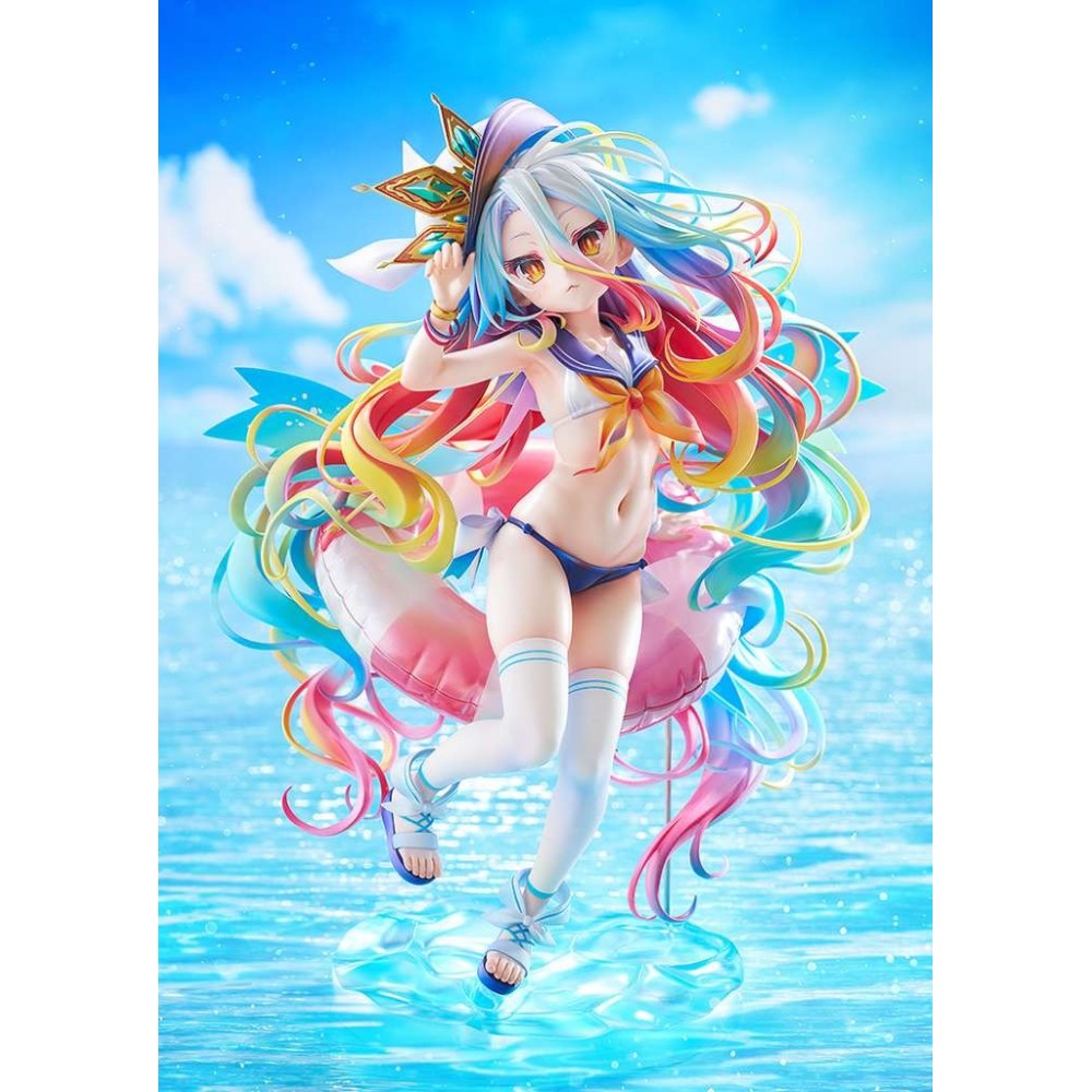 GOOD SMILE COMPANY NO GAME NO LIFE ZERO SHIRO SAILOR STYLE SWIMSUIT STATUE PVC FIGURE