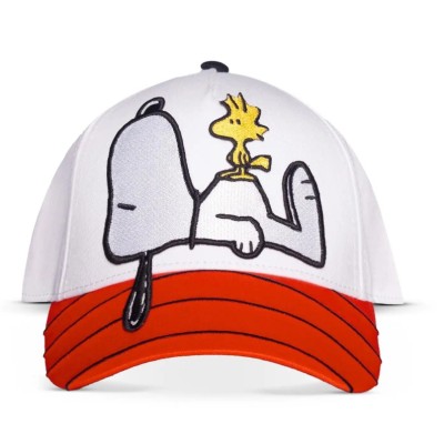 DIFUZED PEANUTS SNOOPY AND WOODSTOCK BASEBALL CAP