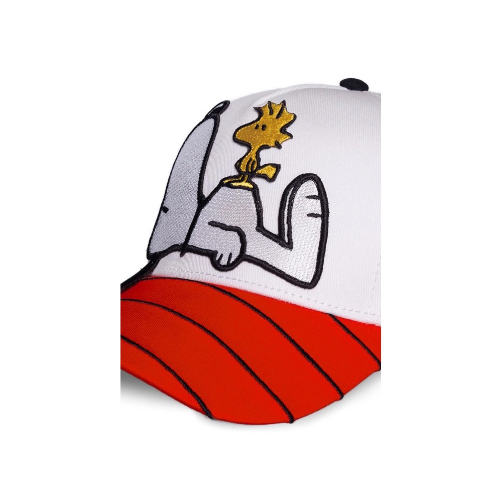 DIFUZED PEANUTS SNOOPY AND WOODSTOCK BASEBALL CAP