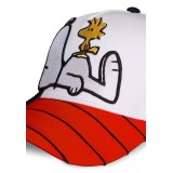 PEANUTS SNOOPY AND WOODSTOCK BASEBALL CAP CAPPELLO DIFUZED