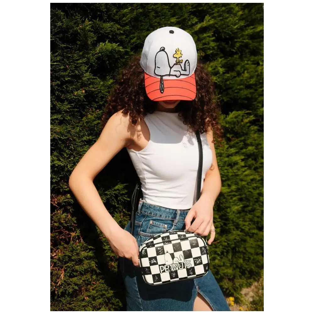 DIFUZED PEANUTS SNOOPY AND WOODSTOCK BASEBALL CAP