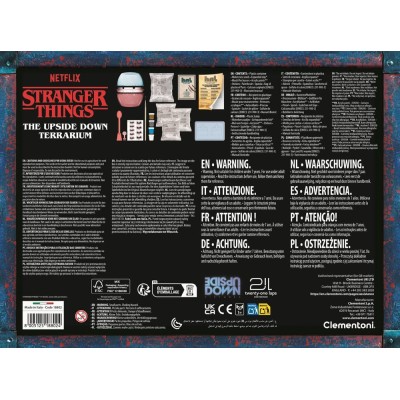 CLEMENTONI STRANGER THINGS THE UPSIDE DOWN TERRARIUM SET