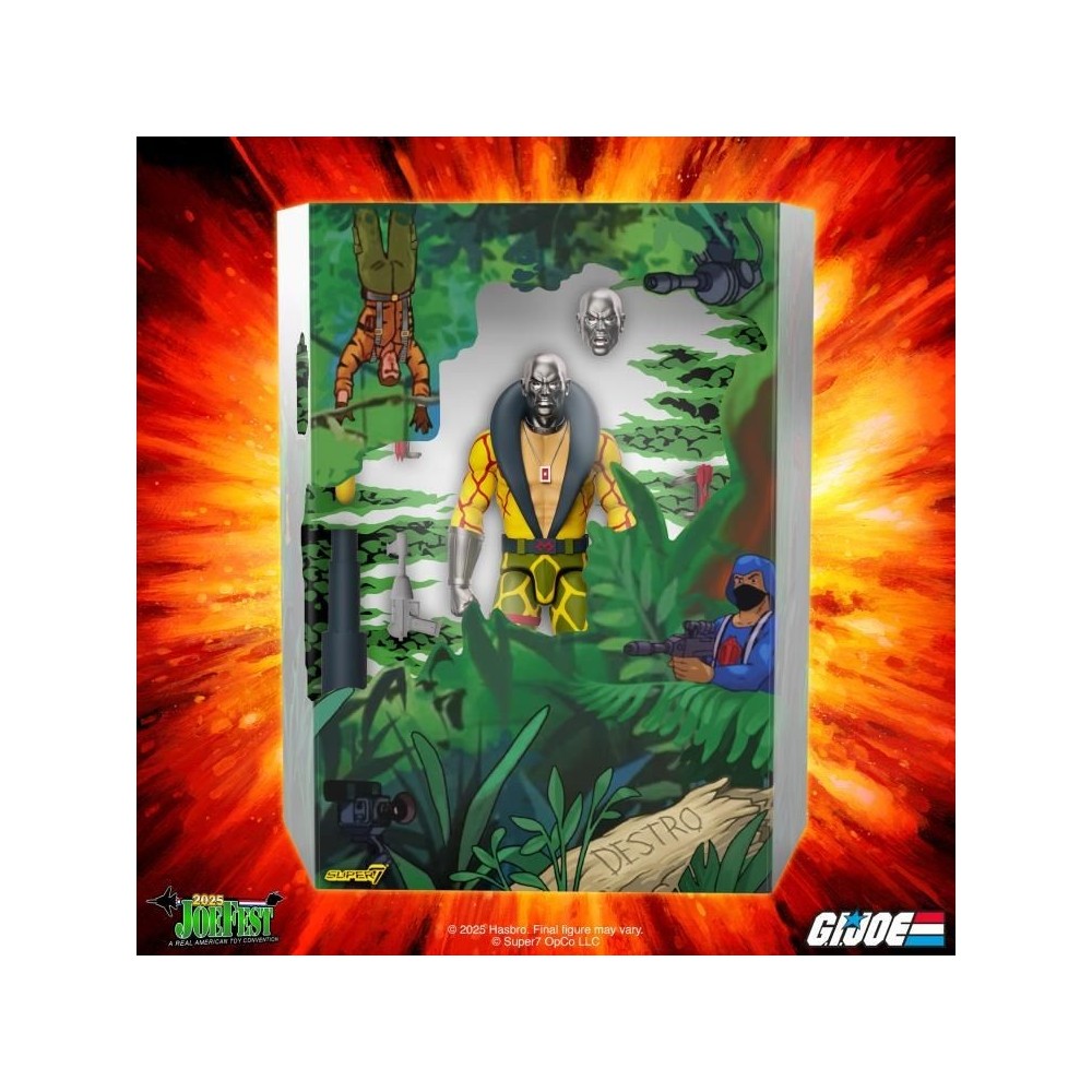 G.I. JOE ULTIMATES DESTRO PYTHON PATROL ACTION FIGURE SUPER7