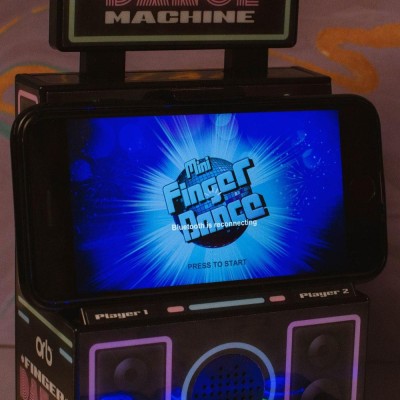 ORB RETRO MINI FINGER DANCE MACHINE ARCADE GAME