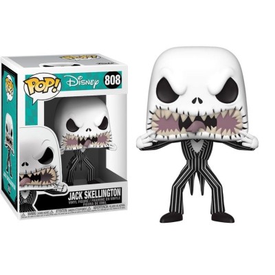 FUNKO POP! THE NIGHTMARE BEFORE CHRISTMAS SCARY JACK SKELLINGTON BOBBLE HEAD FIGURE FUNKO
