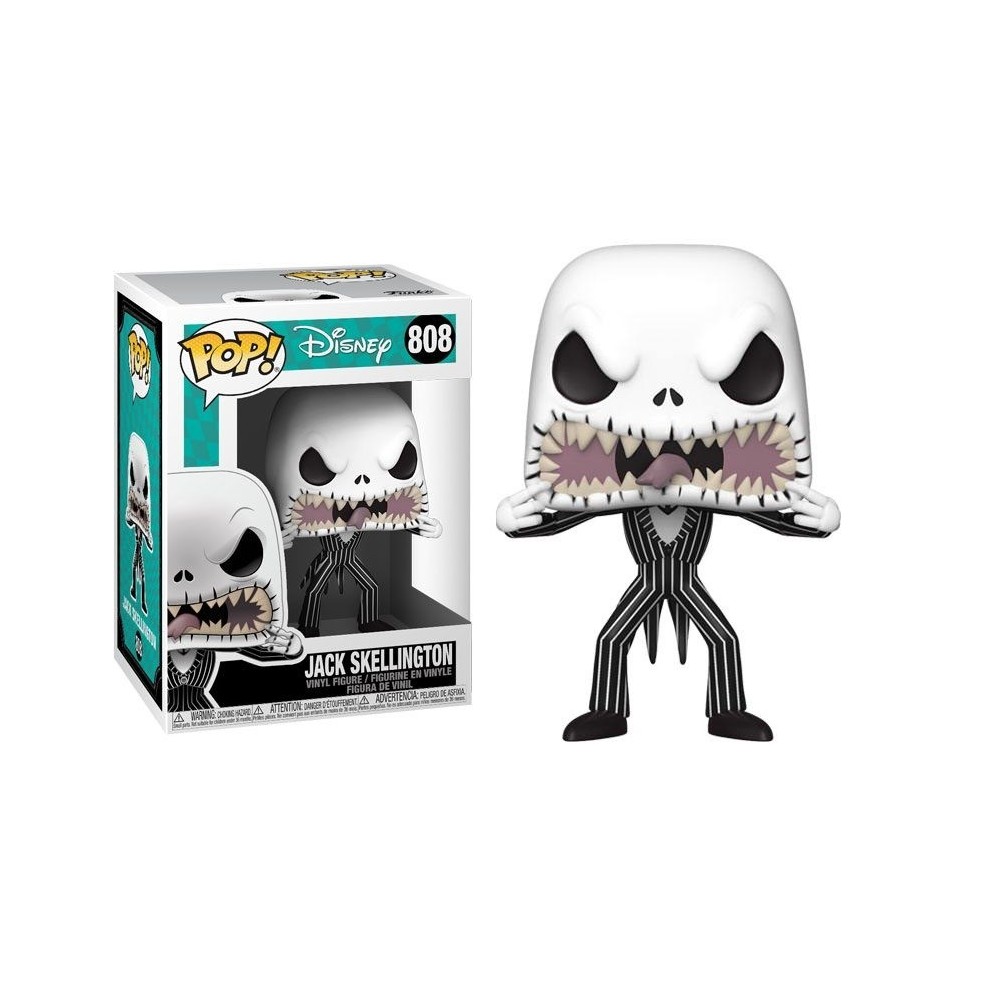 FUNKO POP! THE NIGHTMARE BEFORE CHRISTMAS SCARY JACK SKELLINGTON BOBBLE HEAD FIGURE FUNKO