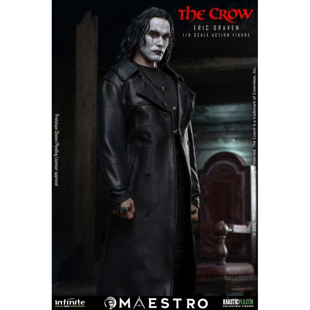 THE CROW IL CORVO ERIC DRAVEN 1/6 ACTION FIGURE INFINITE STATUE