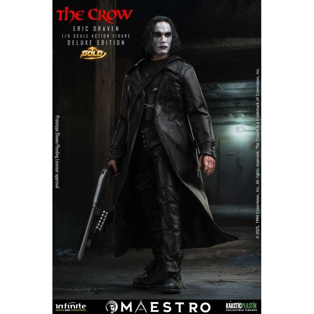 INFINITE STATUE THE CROW ERIC DRAVEN 1/6 DELUXE GOLD ACTION FIGURE