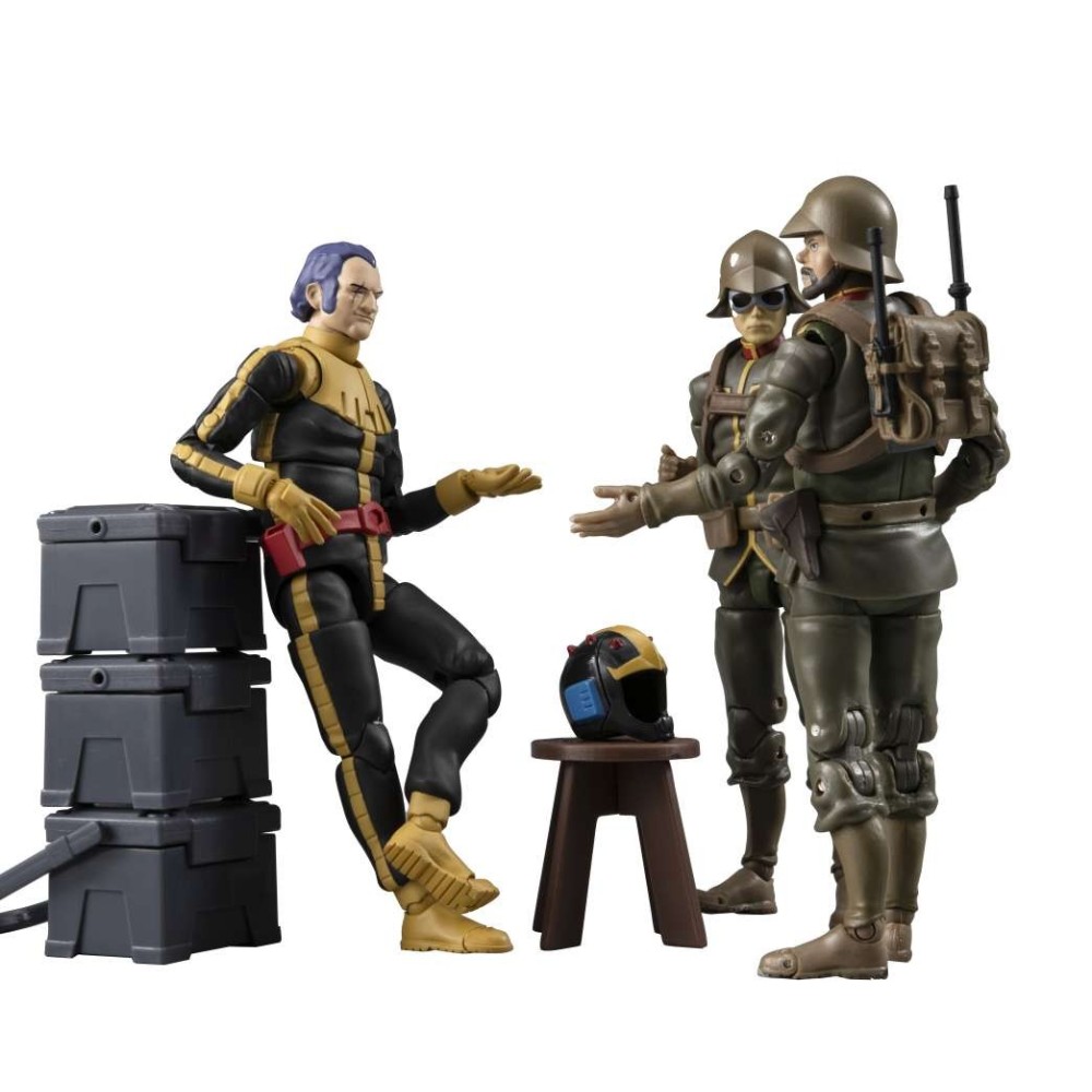 MEGAHOUSE MOBILE SUIT GUNDAM G.M.G. COLLECTION 15 PRINCIPALITY OF ZEON MASH PVC ACTION FIGURE