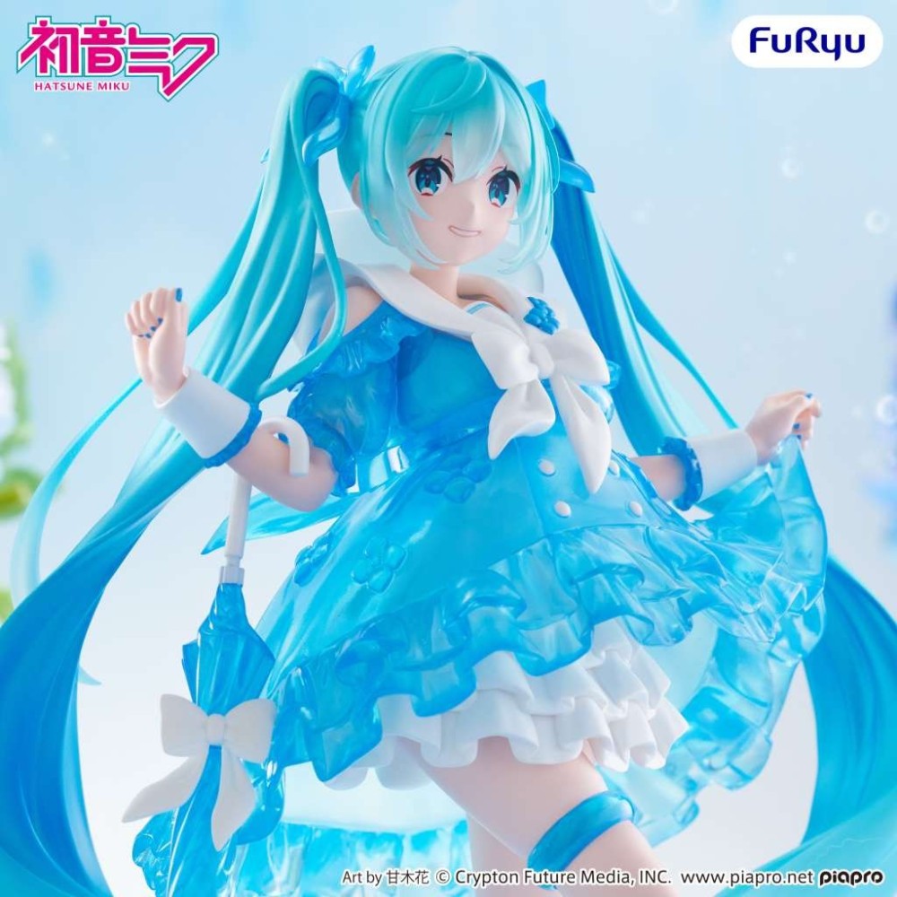 HATSUNE MIKU RAINY DANCE TRIO-TRY-IT FIGURE STATUA FURYU