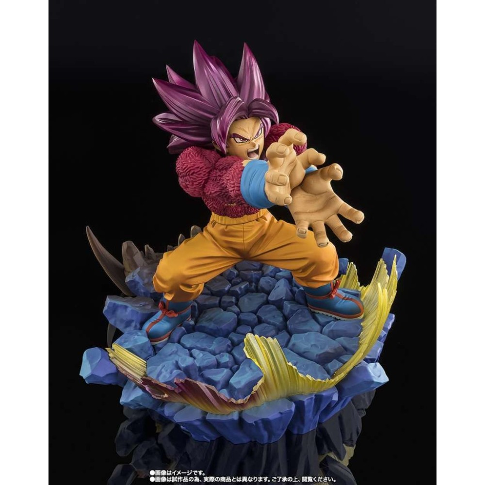 DRAGON BALL DAIMA SUPER SAIYAN 4 SON GOKU EXTRA BATTLE FIGUARTS ZERO STATUA FIGURE BANDAI