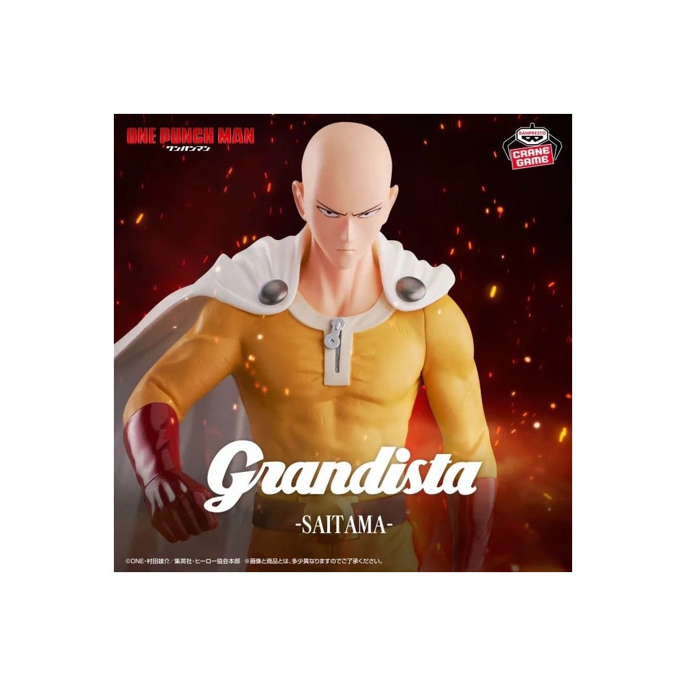 ONE-PUNCH MAN GRANDISTA SAITAMA STATUA FIGURE BANPRESTO