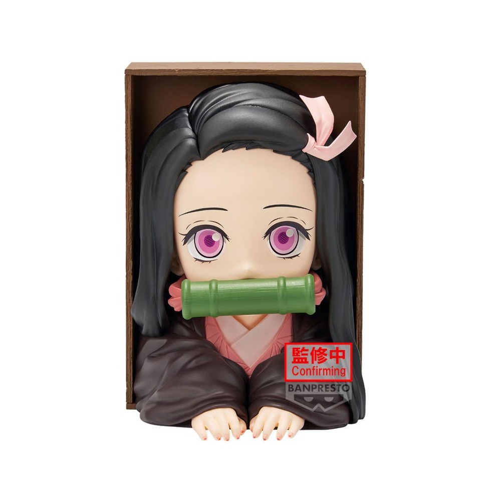 BANPRESTO DEMON SLAYER NEZUKO KAMADO HYOKOFIG STATUE FIGURE