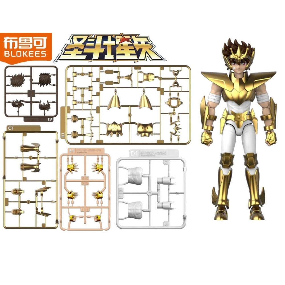 BLOKEES SAINT SEIYA EX CHAMPION CLASS ANNIVERSARY EDITION MODEL KIT ACTION FIGURE